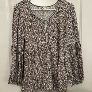 Women’s floral blouse